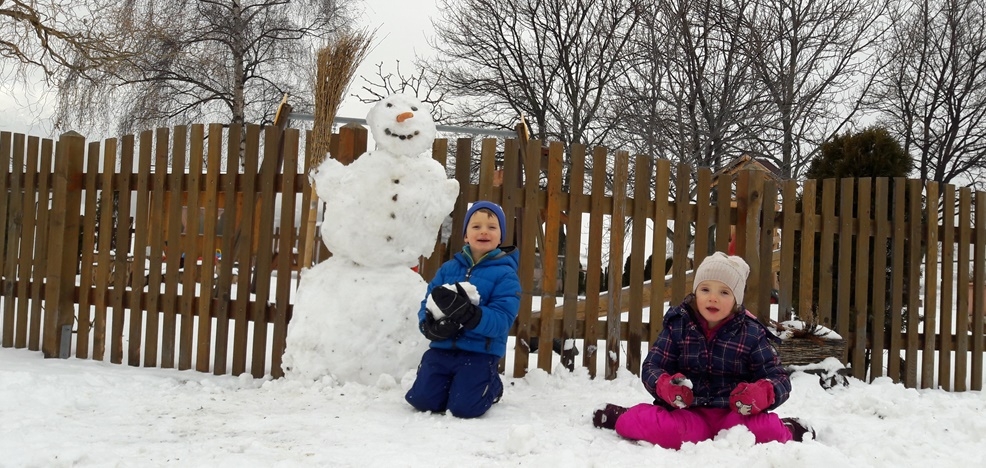 Spass im Schnee