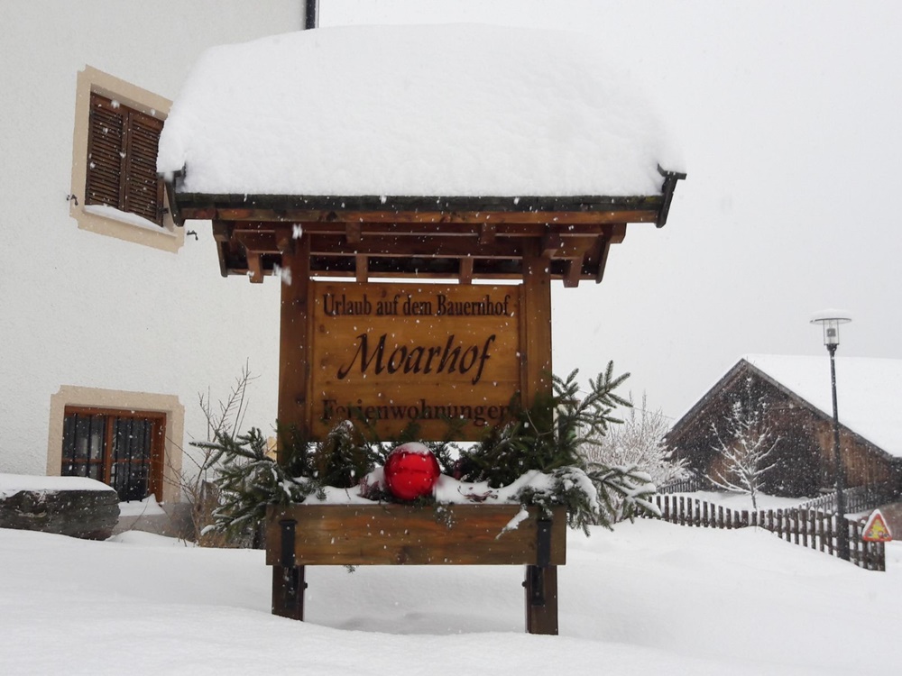 Moarhof im Schnee