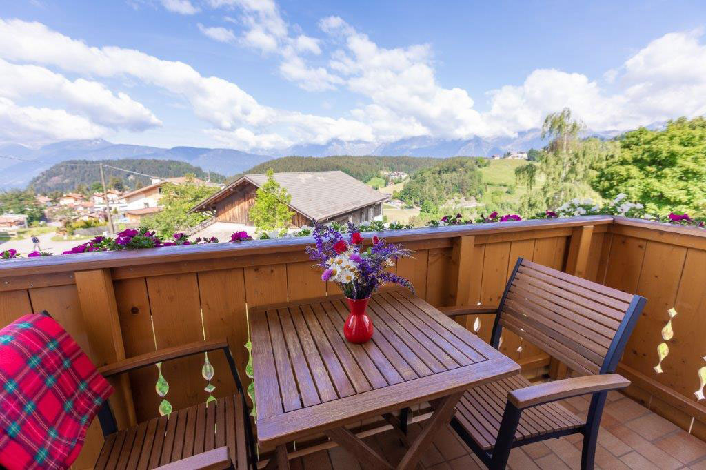 Ferienwohnung Balkon