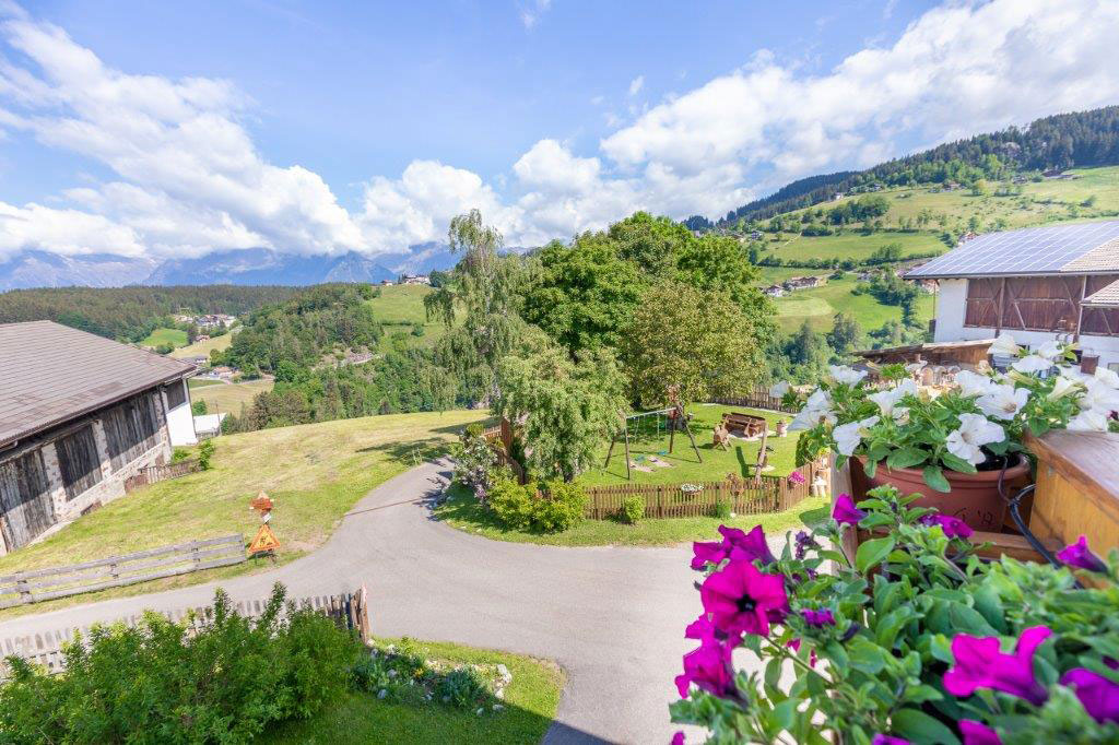 Ferienwohnung Laugn - Blick vom Balkon