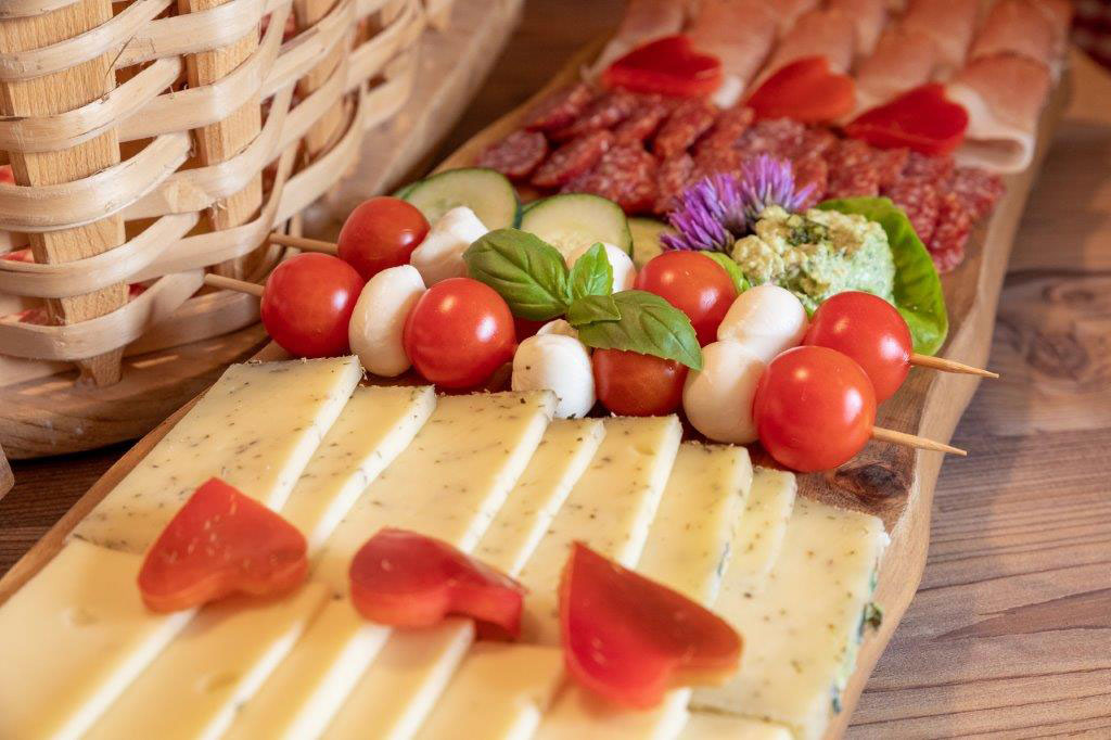 Frühstück im Körbchen